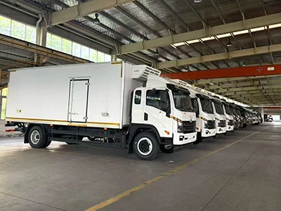30 Xe tải đông lạnh + 5 Xe cẩu, cấu hình cấp-hàng đầu được giảm giá 50%